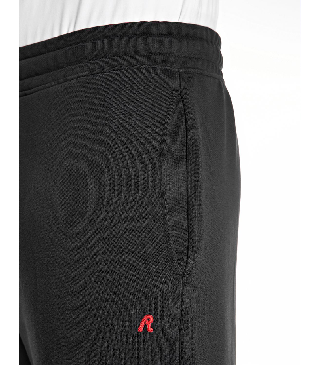 コットンテリーフリースパンツ 詳細画像 ブラック 5